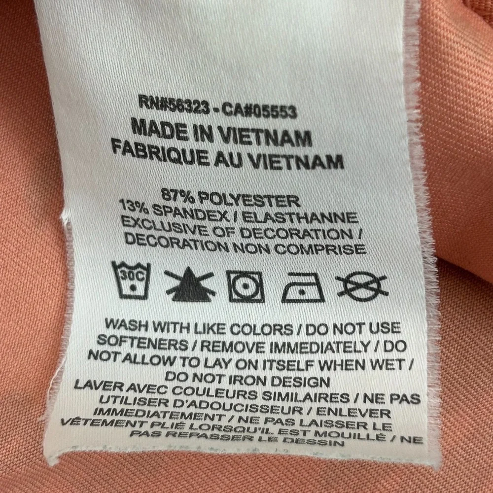 NIKE Golf Dri-Fit Women's Medium Shirt Sleeveless Polo Wildlife Country PGA Logo - Picture 6 of 12